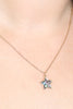 ABALONE STAR CHARM PENDANT NECKLACE