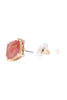 MARBLE EPOXY STUD EARRINGS