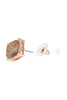 MARBLE EPOXY STUD EARRINGS