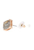 MARBLE EPOXY STUD EARRINGS