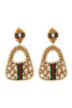 BAG SHAPE SEED BEADS EARRINGS