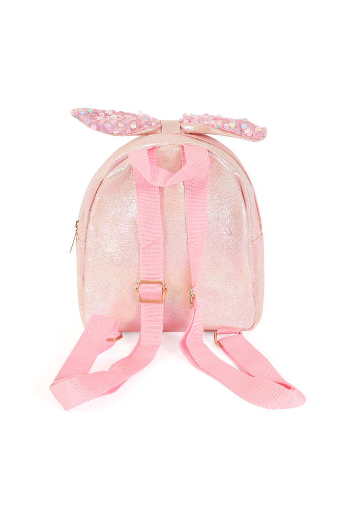 CUTE RIBBON GLITTER KIDS BACKPACK