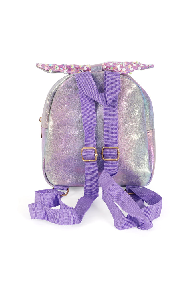 CUTE RIBBON GLITTER KIDS BACKPACK