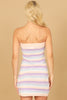 MULTI KNIT TUBE STRIPE DRESS