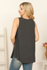 Sleeveless Solid Top