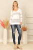 LONG SLEEVE KNITTED TOP