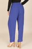 PLEATED SIDE POCKET ANKLE TROUSER PANTS