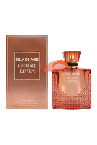 BELLA DE PARIS SPRAY PERFUME EAU DE PARFUM FOR WOMEN - 100ML/3.4 FL.OZ.