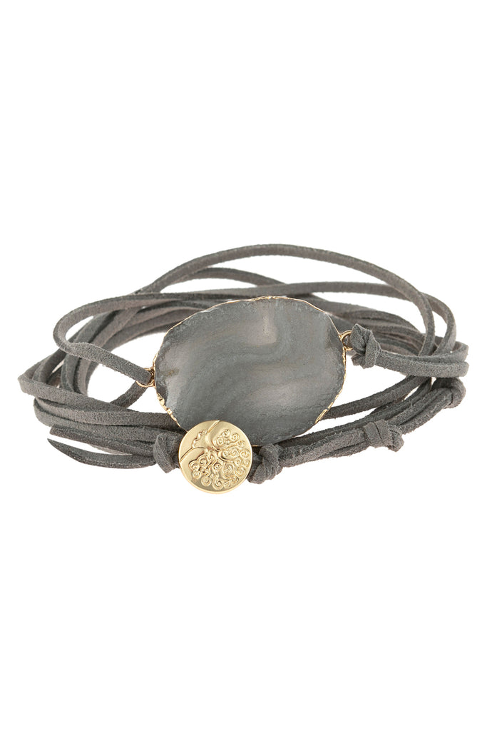 STONE DUAL PURPOSE BRACELET-NECKLACE