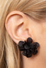 HDE3889 - ACRYLIC FLOWER PETALS POST STUD EARRINGS