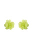 HDE3889 - ACRYLIC FLOWER PETALS POST STUD EARRINGS