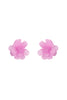 HDE3889 - ACRYLIC FLOWER PETALS POST STUD EARRINGS