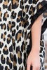 LEOPARD OPEN FRONT KIMONO