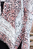 LEOPARD LINED OPEN FRONT KIMONO