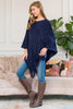 ASYMMETRIC FRINGE PONCHO