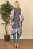 HDF3368 - BOHEMIAN OPEN FRONT TASSEL KIMONO