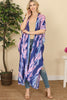 LEAF CRAWLER PRINT SUMMER LONG KIMONO