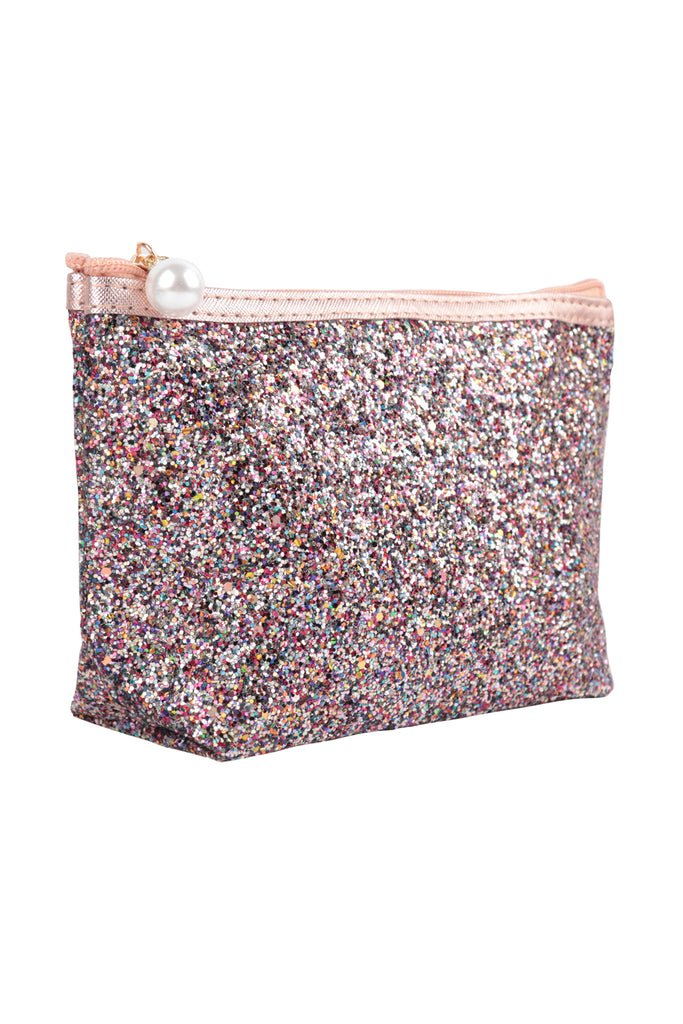 GLITTER COSMETIC POUCH BAG