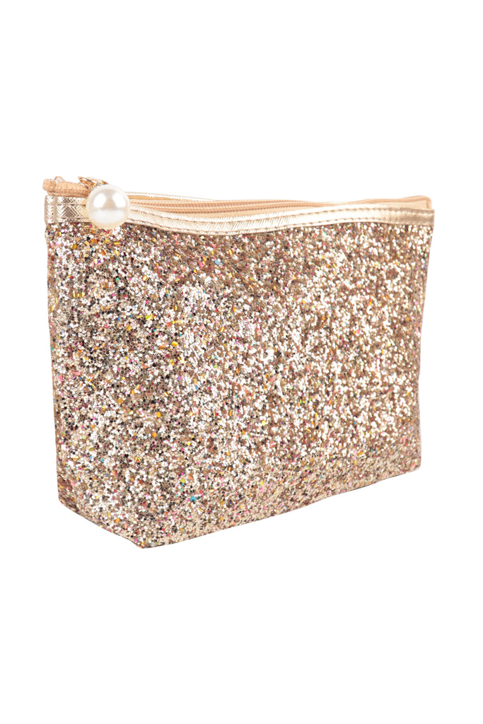 GLITTER COSMETIC POUCH BAG