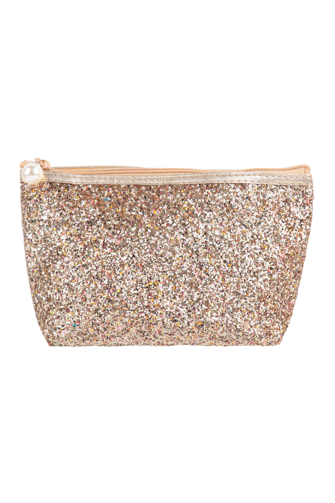 GLITTER COSMETIC POUCH BAG