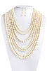 HDN1365 - STRAND BUBBLE NECKLACE SET