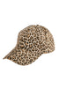 LEOPARD SKIN PRINTED CAP