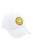 SMILEY LOGO ACID WASHED TEXTURED FASHION FASHION CAP