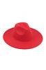 FELT FEDORA FASHION BRIM HAT