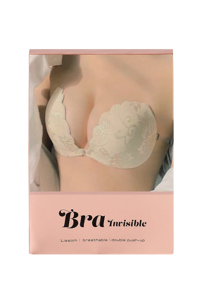 BRA INVISIBLE ADHESIVE NU BRA WITH NIPPLE TAPE AND 1PC BRA STRAP