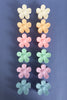 PASTEL DAISY FLOWER HAIR CLAW CLIPS HAIR ACCESSORIES