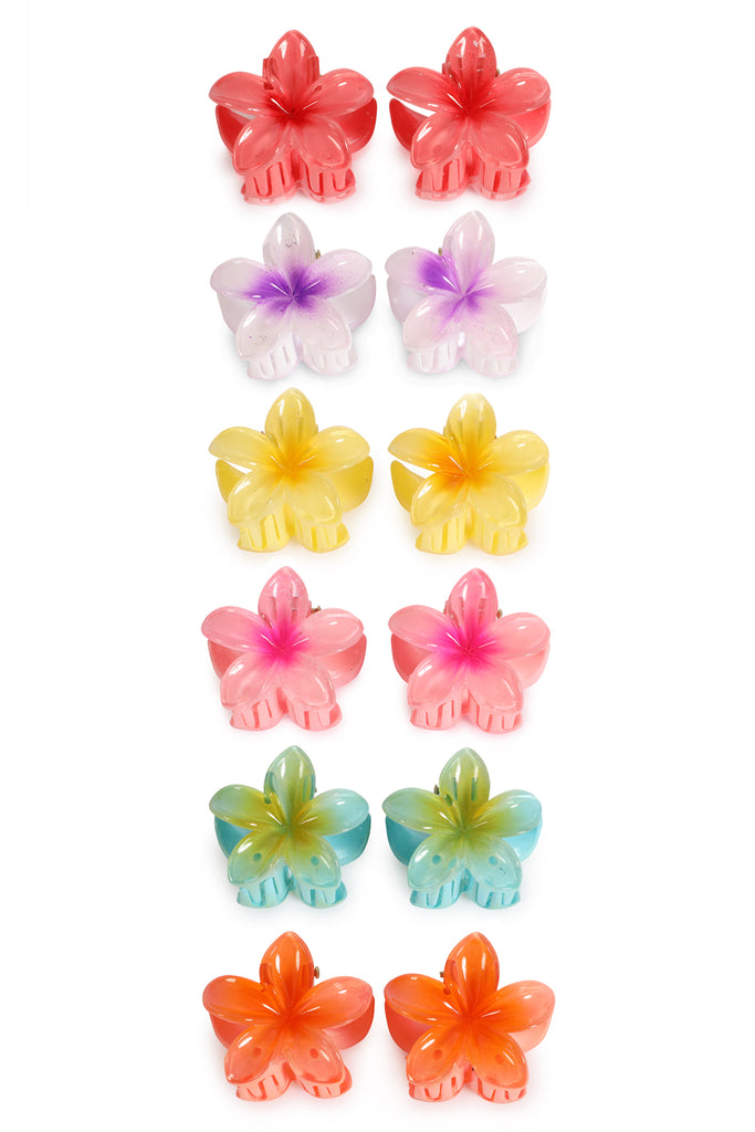 FLOWER BLOSSOM HAIR CLAW CLIP HAIR ACCESSORIES