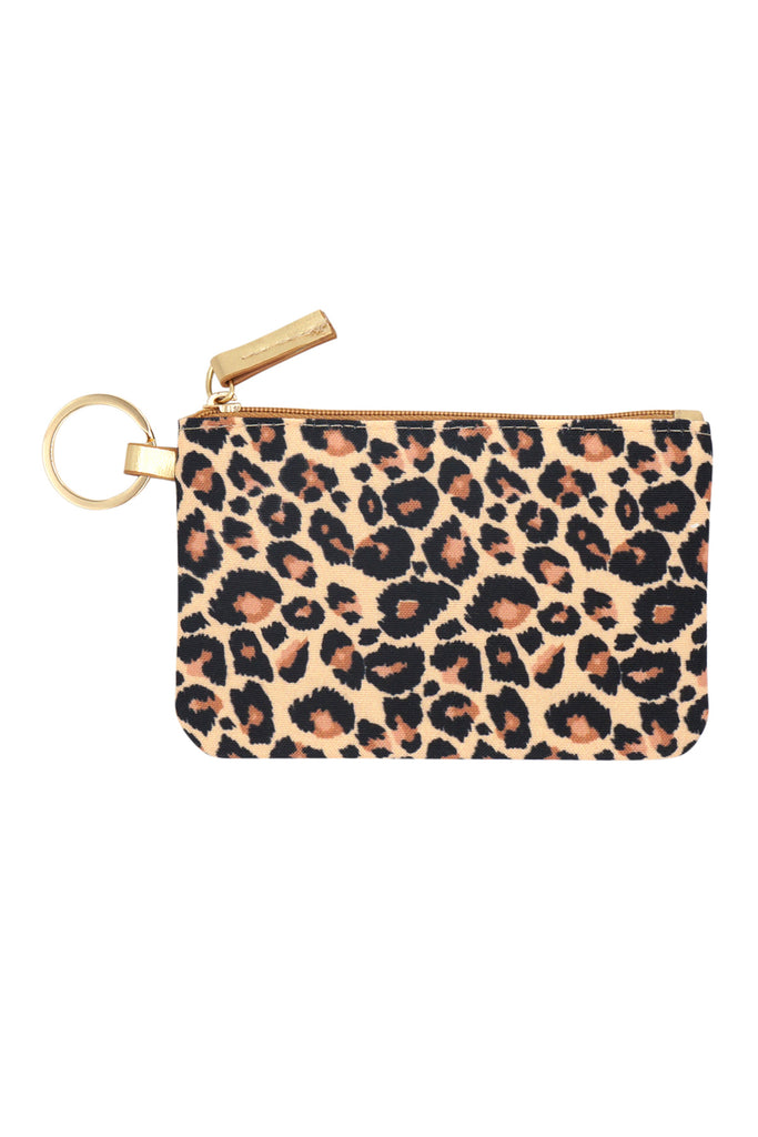 LEOPARD ID WALLET & DETACHABLE LANYARD