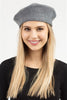 STRETCHY SOLID BERET ACRYLIC