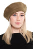 STRETCHY SOLID BERET ACRYLIC