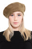 STRETCHY SOLID BERET ACRYLIC