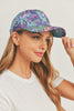 FLORAL PAISLEY, BASEBALL CAP