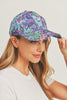 FLORAL PAISLEY, BASEBALL CAP