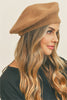 STRETCHY SOLID BERET ACRYLIC