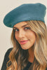 STRETCHY SOLID BERET ACRYLIC