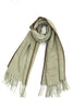 TEXTURED SOLID FRINGE SCARF