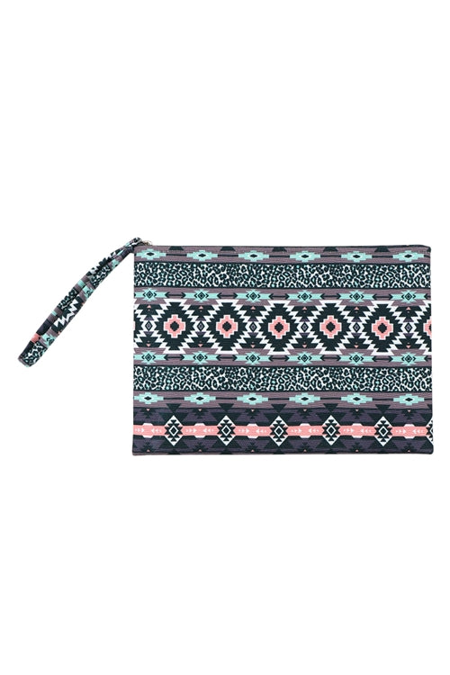 LEOPARD TRIBAL POUCH