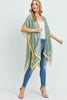 MULTI COLOR STRIPE KIMONO