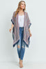 MULTI COLOR STRIPE KIMONO