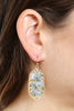 MYE1428 - FLORAL DROP EARRINGS