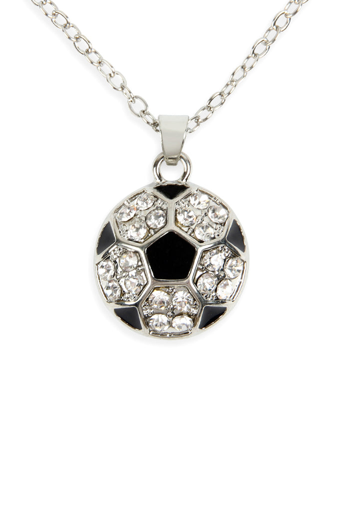 MYN1117 - RHINESTONE PENDANT NECKLACE