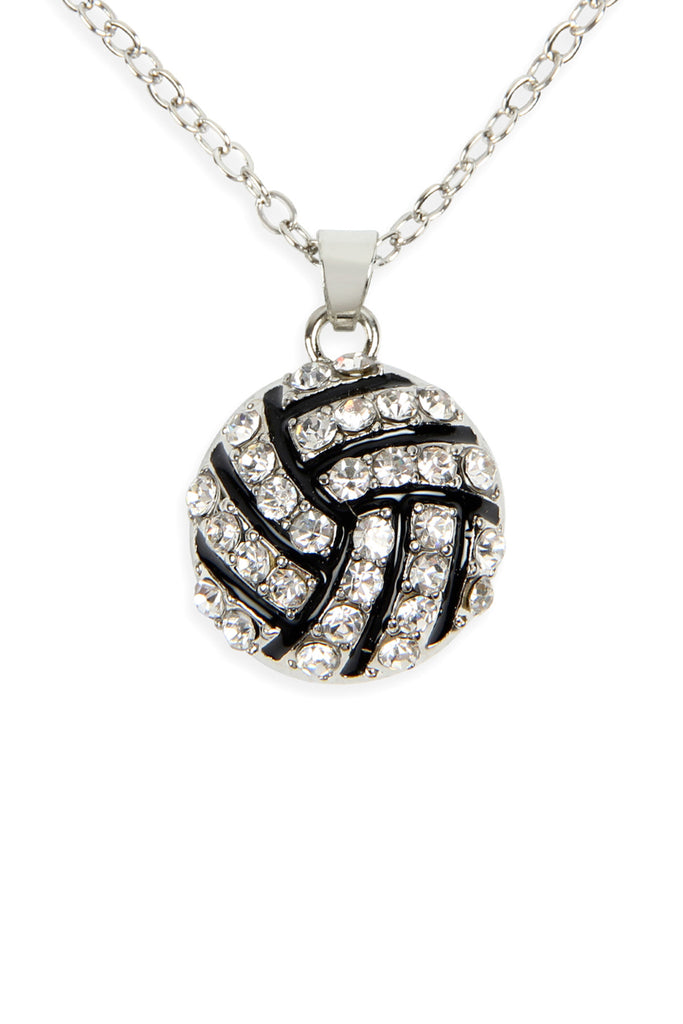 MYN1117 - RHINESTONE PENDANT NECKLACE