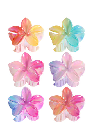 FLOWER CLAW CLIP HAIR ACCESSORIES