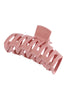 CRISS CROSS CUT OUT PATTERN PLASTIC HAIR CLIP HAIR ACCESSORIES