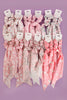 SPRING FLORAL ASSORTED DESIGNS SCRUNCHIE SCARF HAIR ACCESSORIES