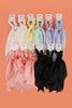 ORGANZA PLAIN SCRUNCHIE SCARF HAIR ACCESSORIES